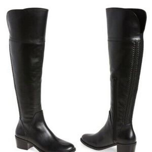 Vince Camuto Bendra over the knee leather boots